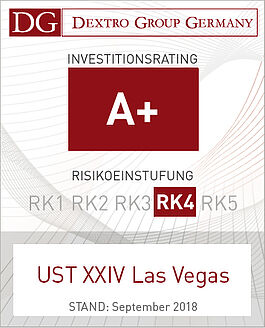 Rating UST XXIV Las Vegas Auszeichnung